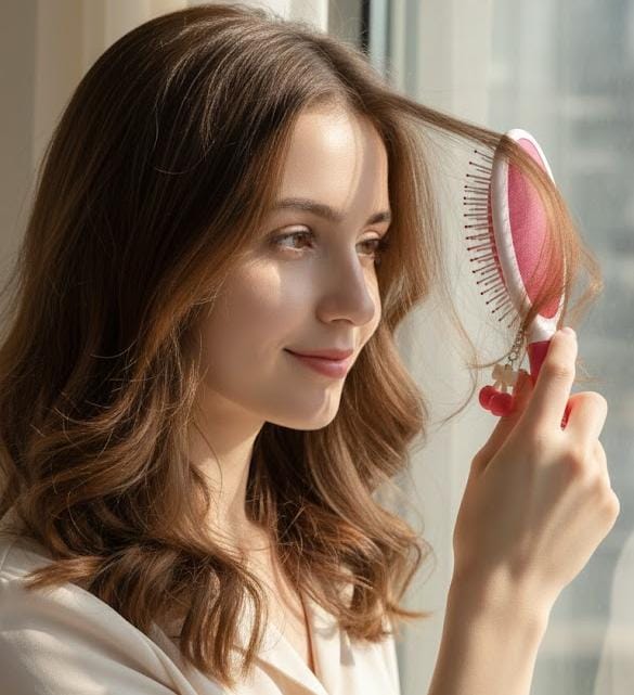 Cherry Big Size Hair Brush Comb