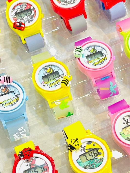 Revolving Bee Kids Digital Watch