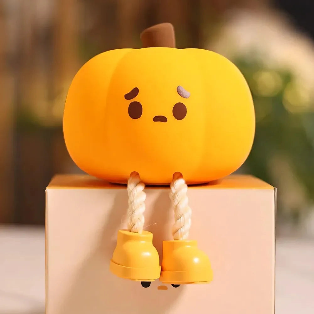 Pumpkin Buddy Silicon Touch Lamp