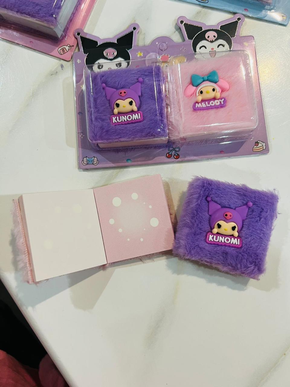 Sanrio Mini Double Notebook Diary Couple Set