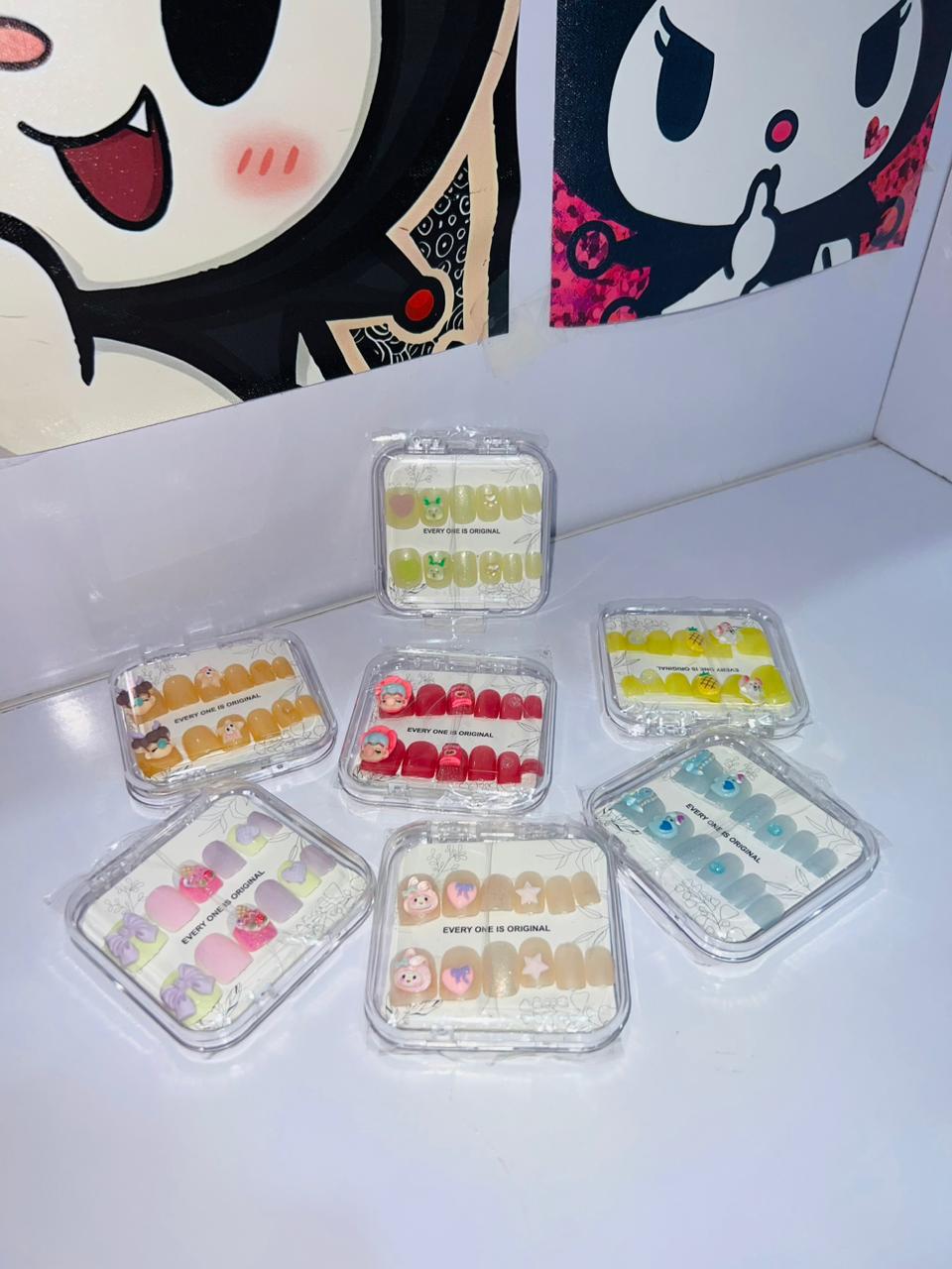 Kawaii 3D Nails For Kids