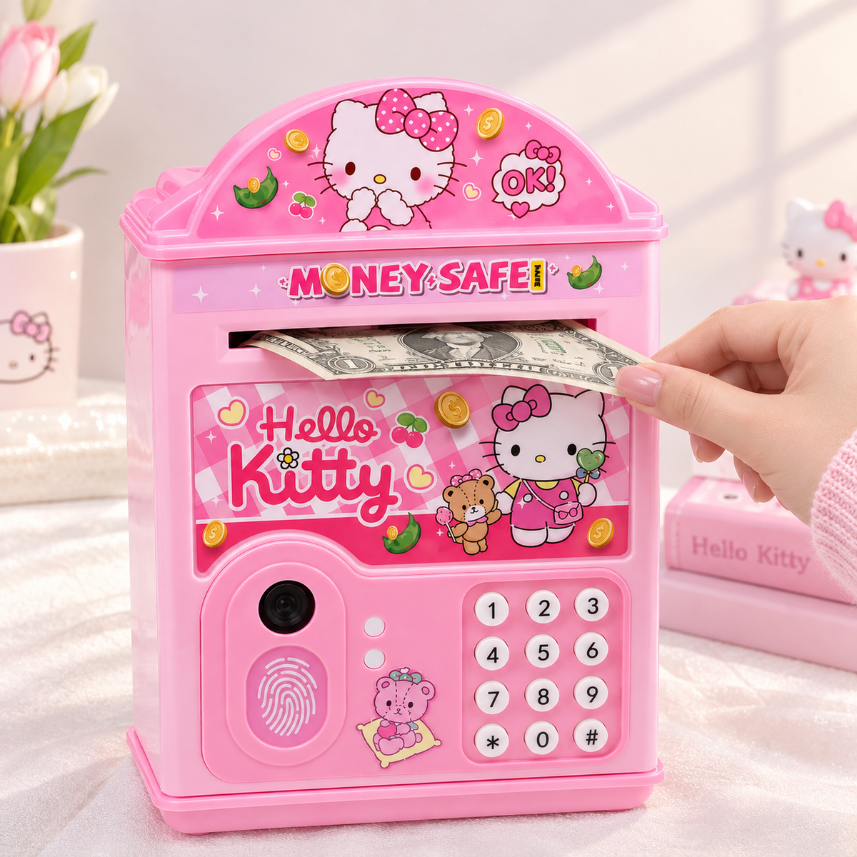 Hello Kitty Electronic Piggy Bank for Kids