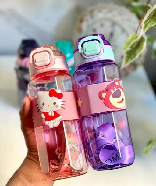 Kuromi, Hello Kitty and Lotso Big Size Water Bottle (750 ml)