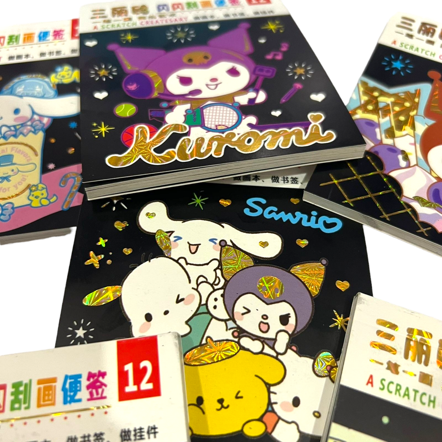 Sanrio Mini Scratch Book