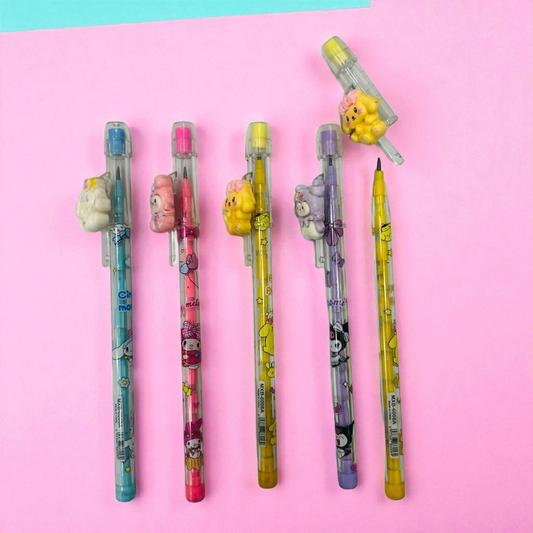 Sanrio 3D Pencils (Set Of 4)