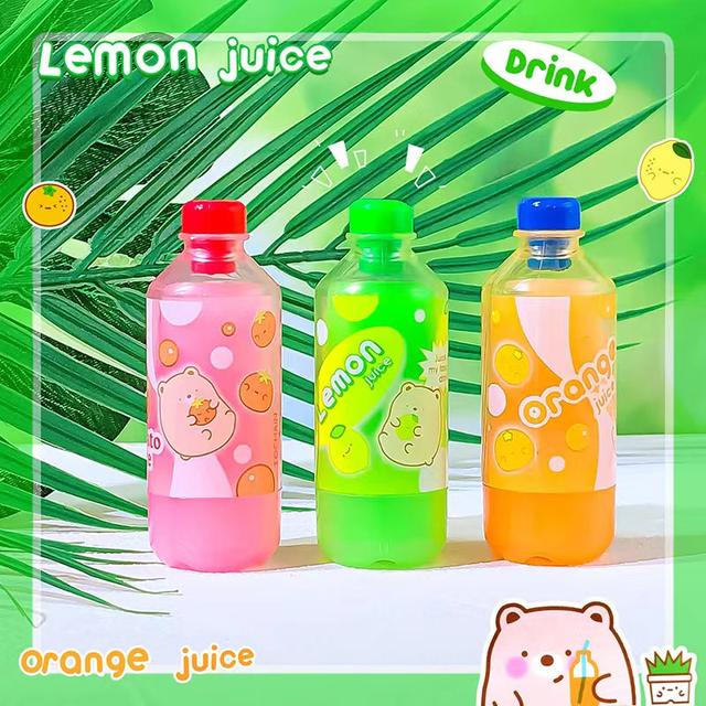 Juice Bottle Pencil Eraser