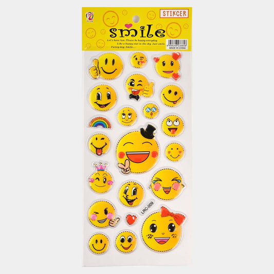 Smiley Stickers Sheet