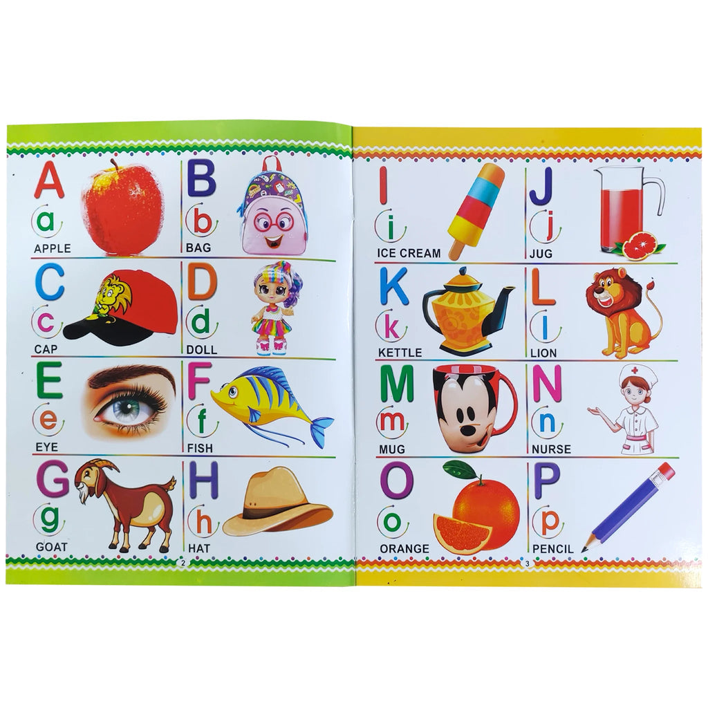 15 In 1 Pictures Early Education Learning Activity Book