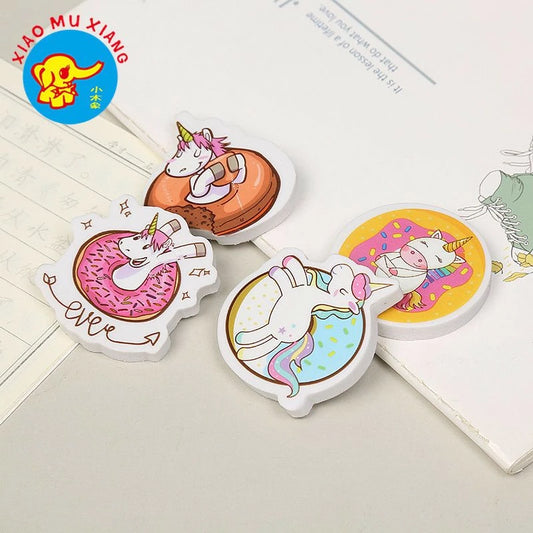 Unicorn Pencil Erasers (Set of 2)