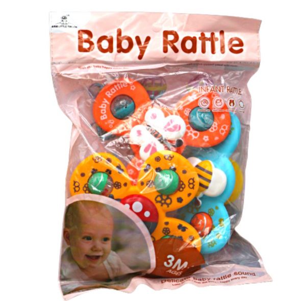 Baby Rattle Turntable Suction Spinner Rattle Set