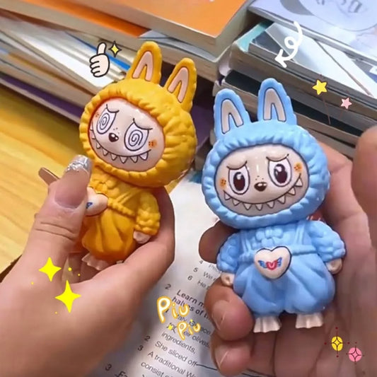 Face Changing Mood Swing Labubu Key Chain