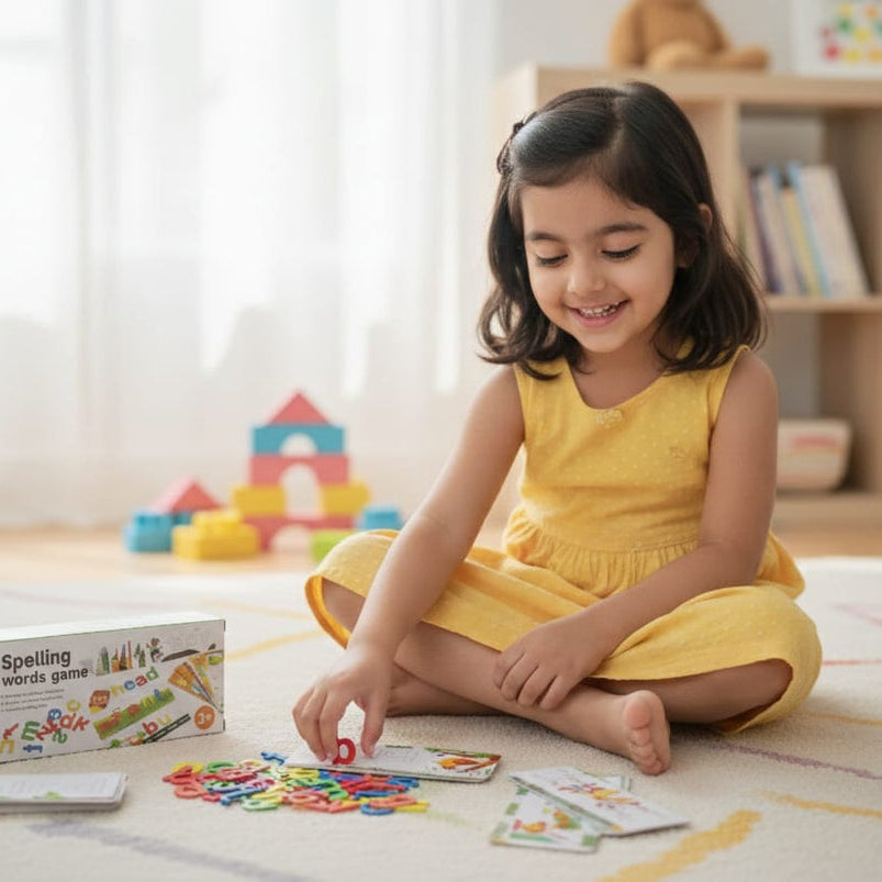 Spelling Words Game – Montessori Early Literacy Toy