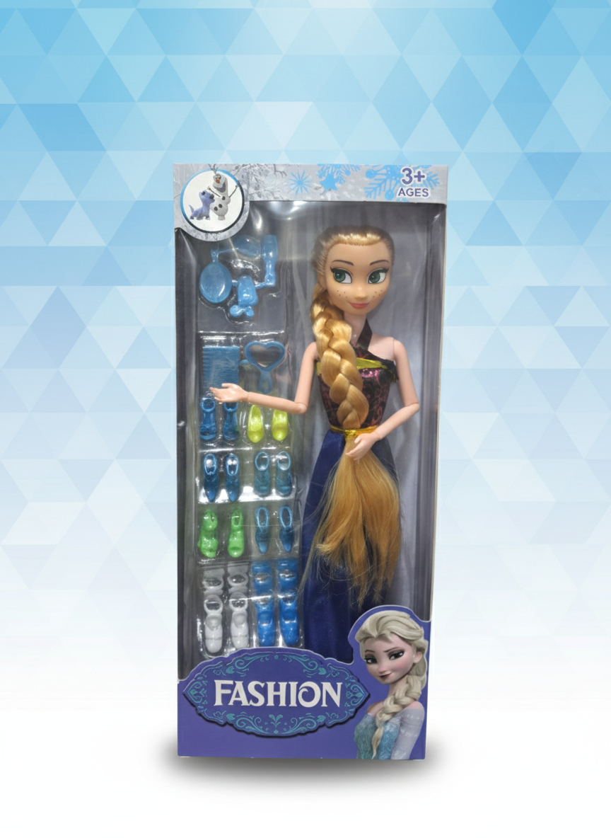 Frozen Elsa/Anna Doll With Accessories