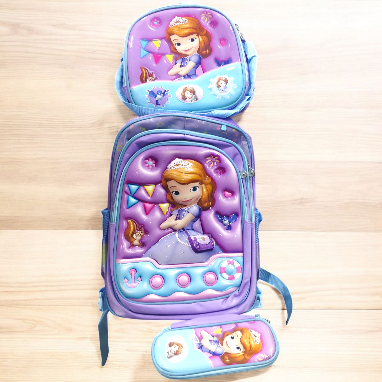 Sofia 3 Pc School Bag