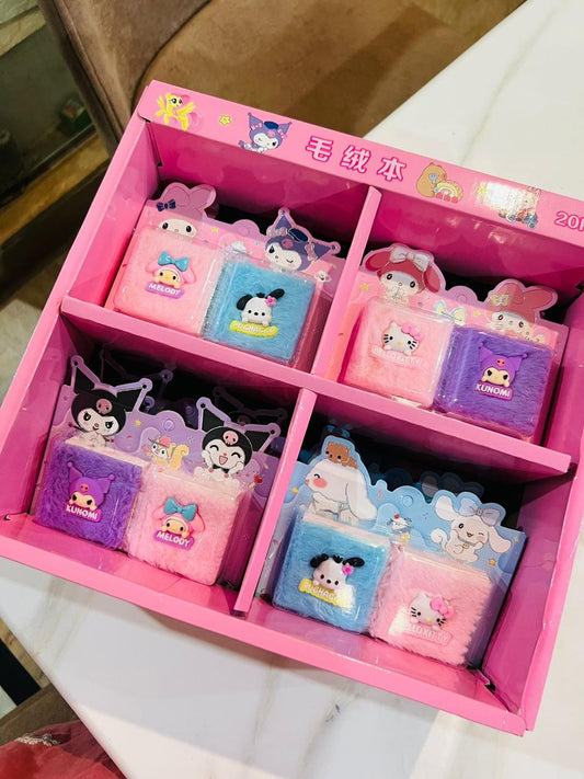 Sanrio Mini Double Notebook Diary Couple Set