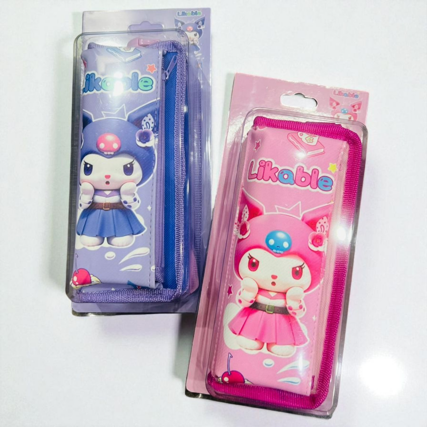 Kuromi Pencil Pouch With Lock