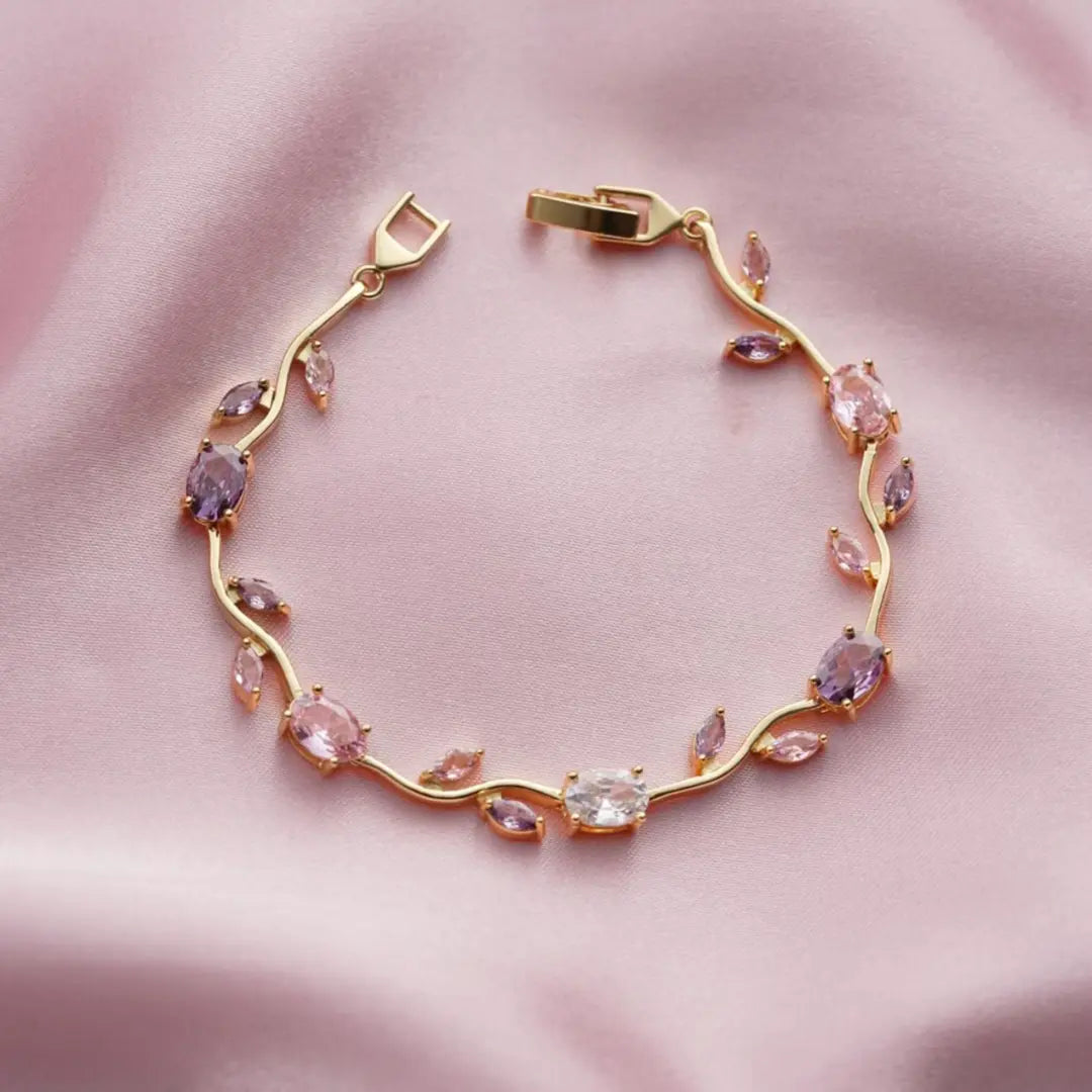 Rapunzel Stainless Steel Tulip Bracelet