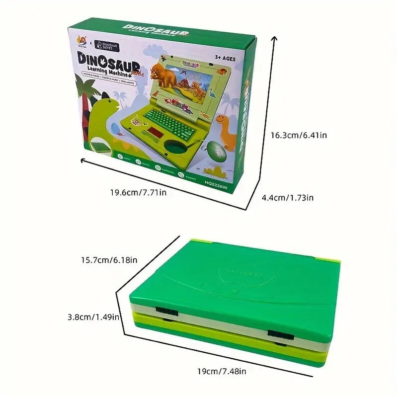 Dinosaur Musical Toy Laptop For Kids