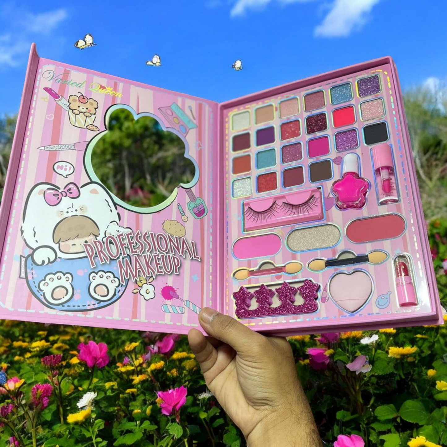 Wake Up And Makeup Kids Makeup Set | Kit | All-in-One Beauty Book