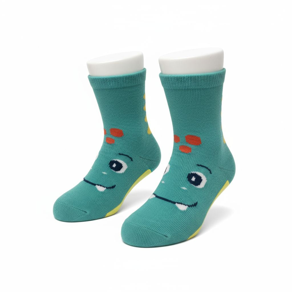 Non Slip Dinosaur Socks For Kids