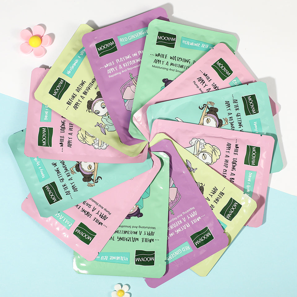 Skin Brightening Face Mask Sheets (Set Of 3)