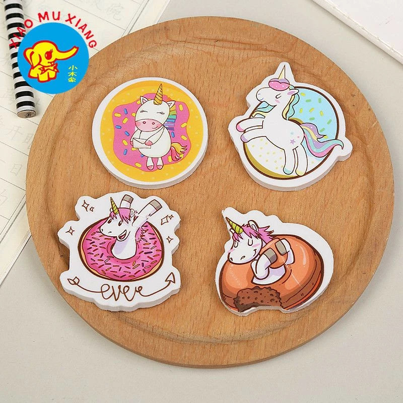 Unicorn Pencil Erasers (Set of 2)