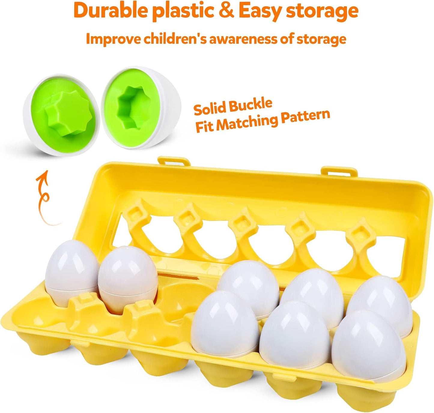 Matching Eggs Color Recognition and Shape