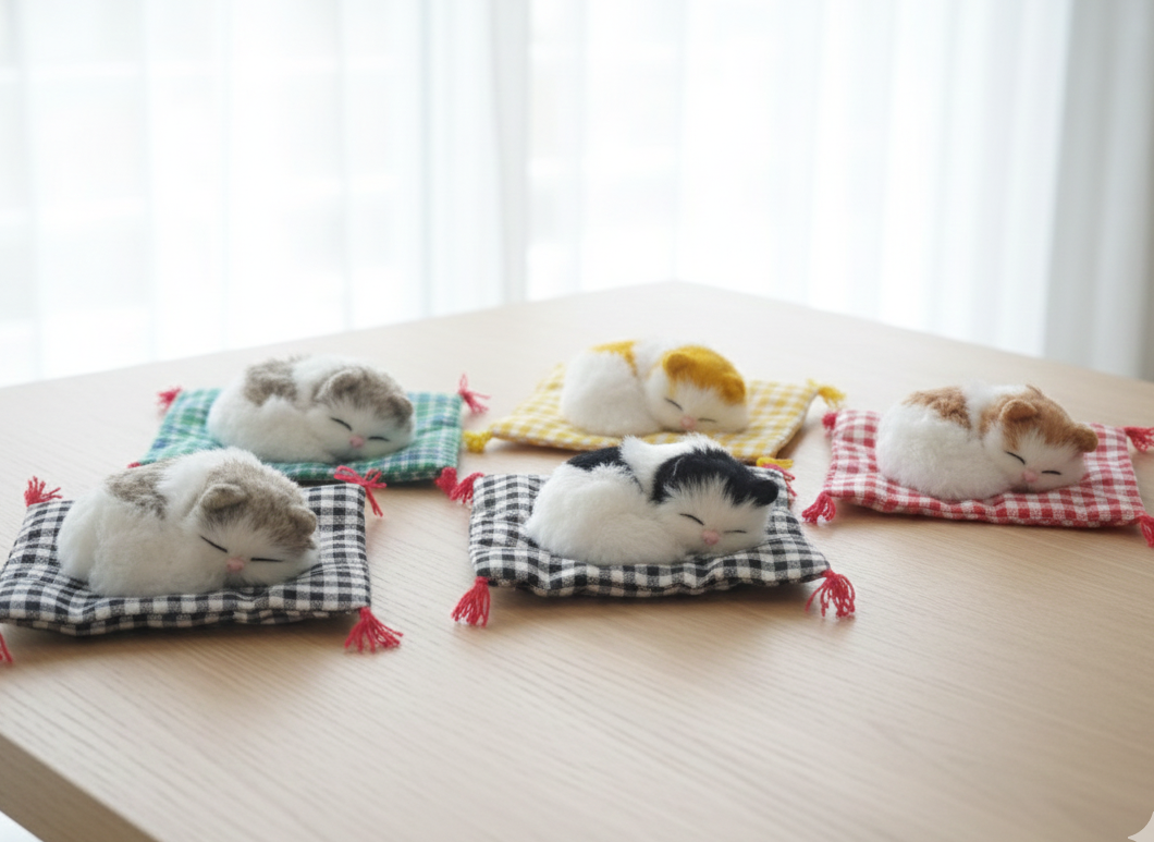 Mini Cat Car Dashboard Decoration
