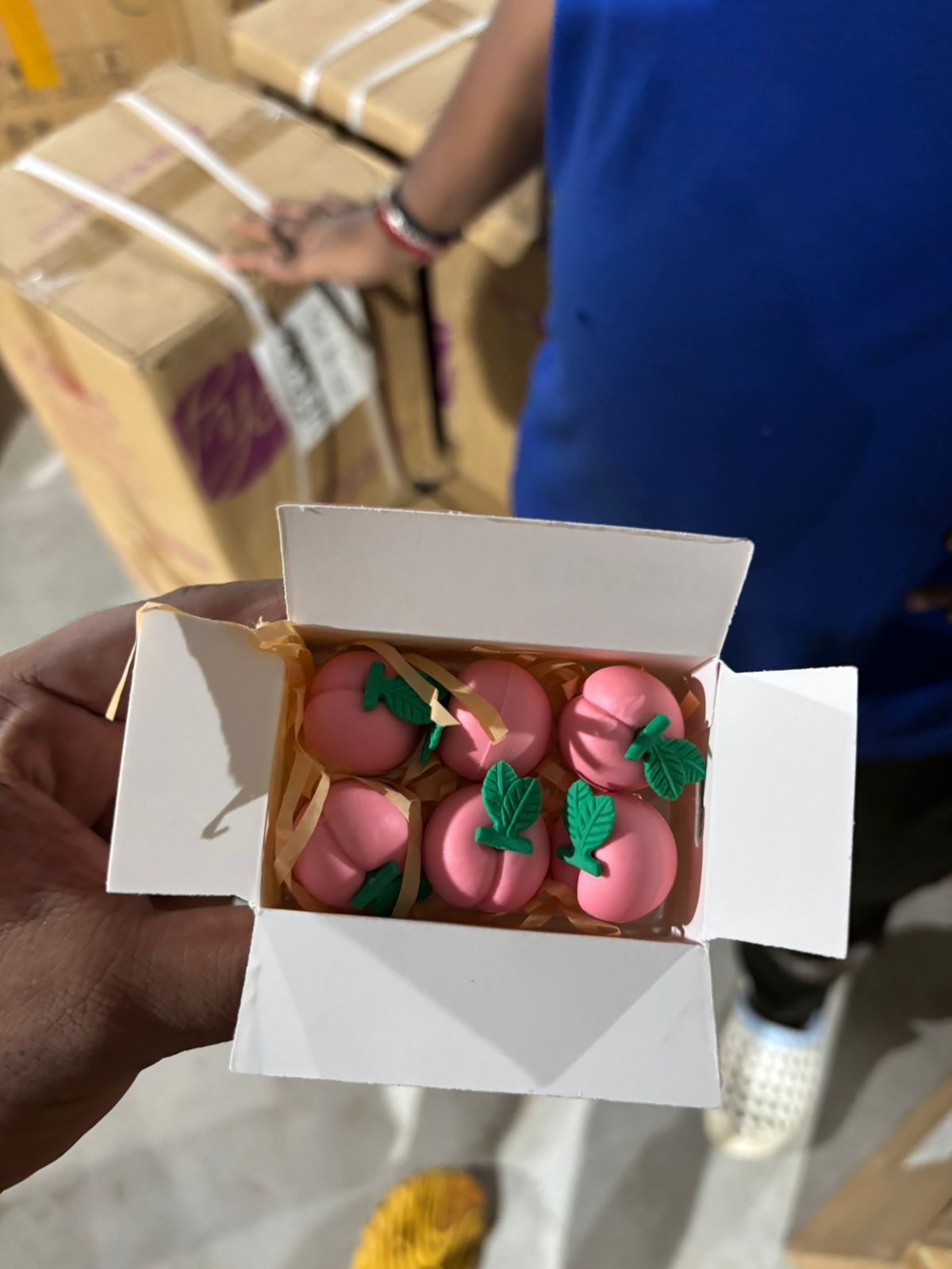 Kawaii Fruit Erasers