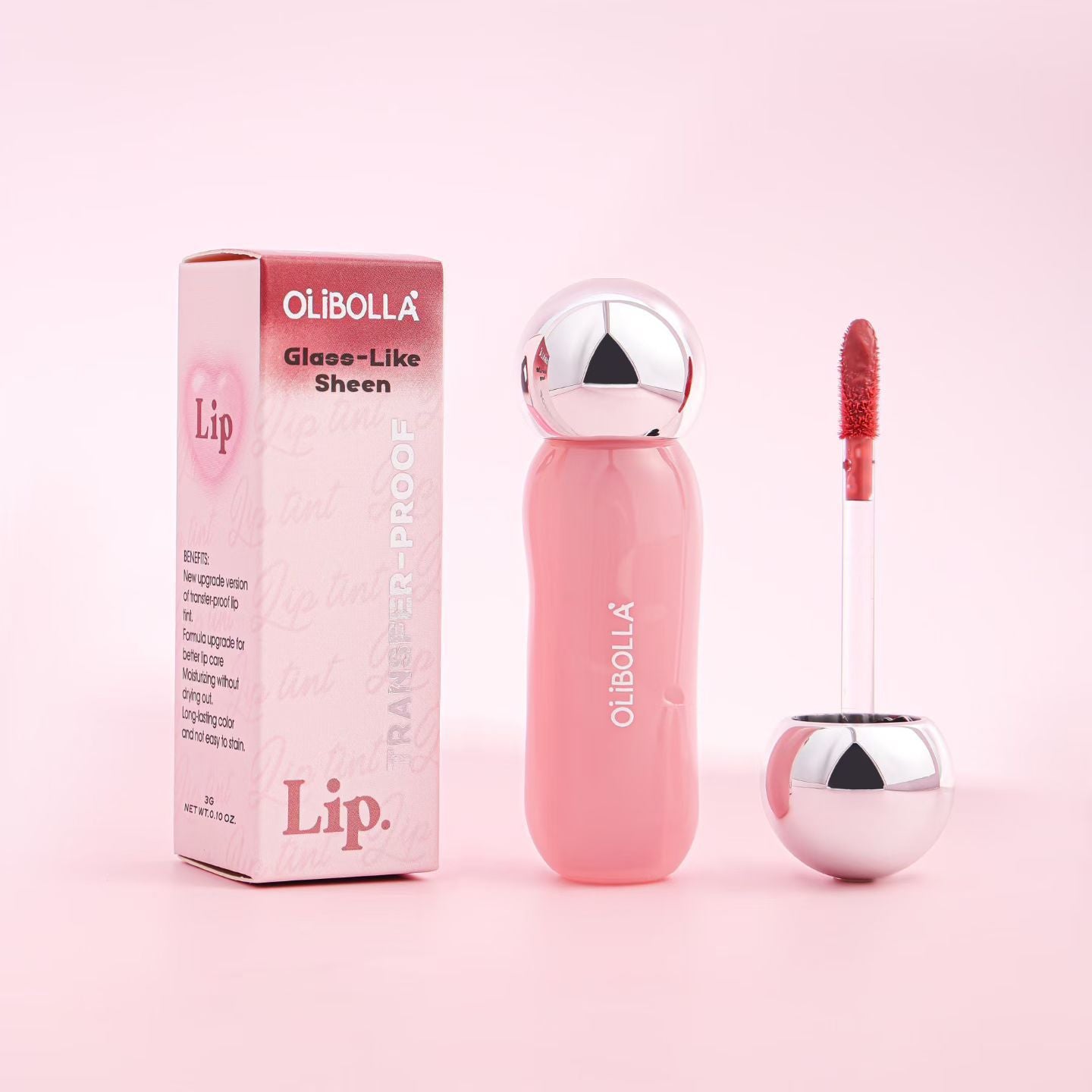 Korean Glass Transfer-Proof Lip Tint Gloss