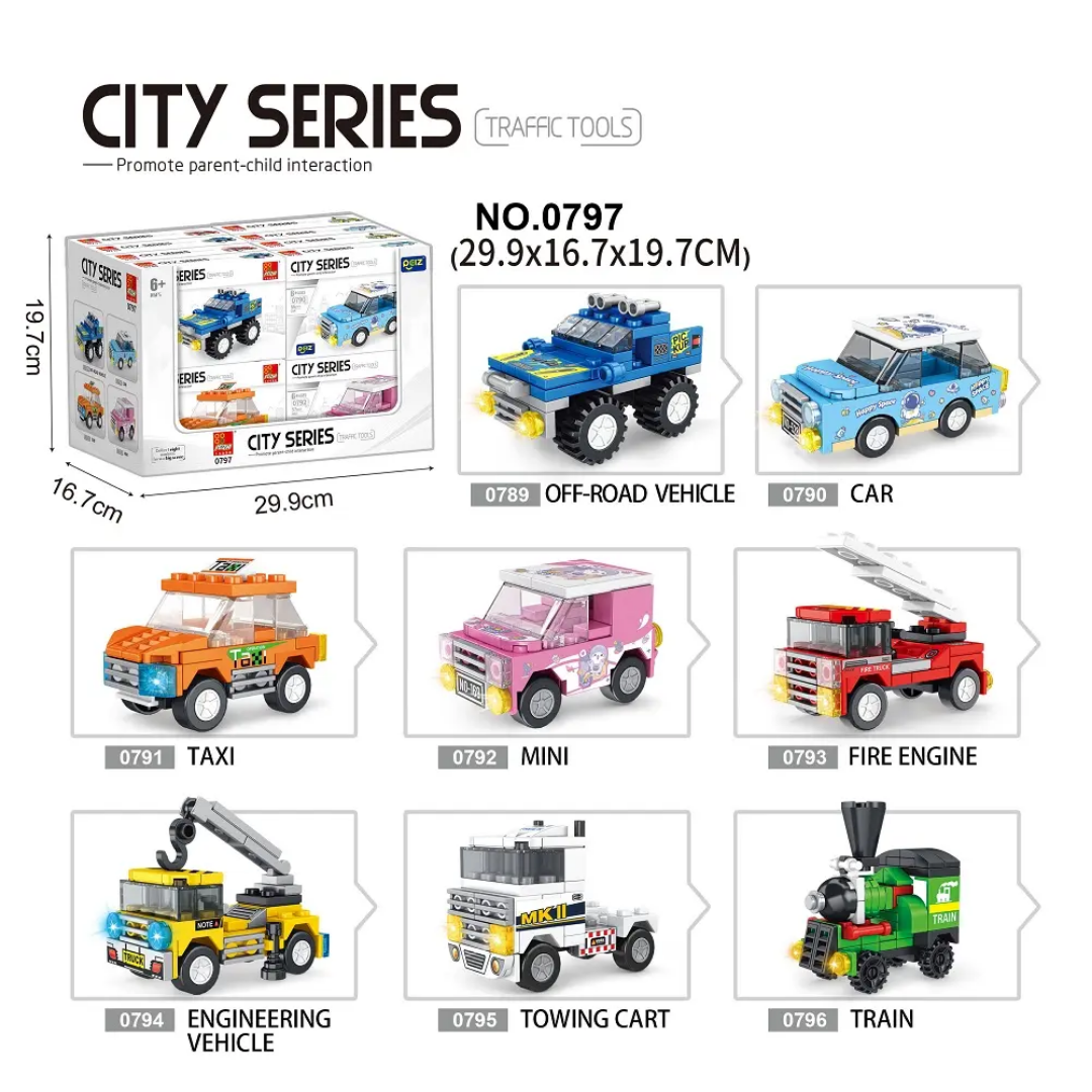City Series Mini Lego Blocks