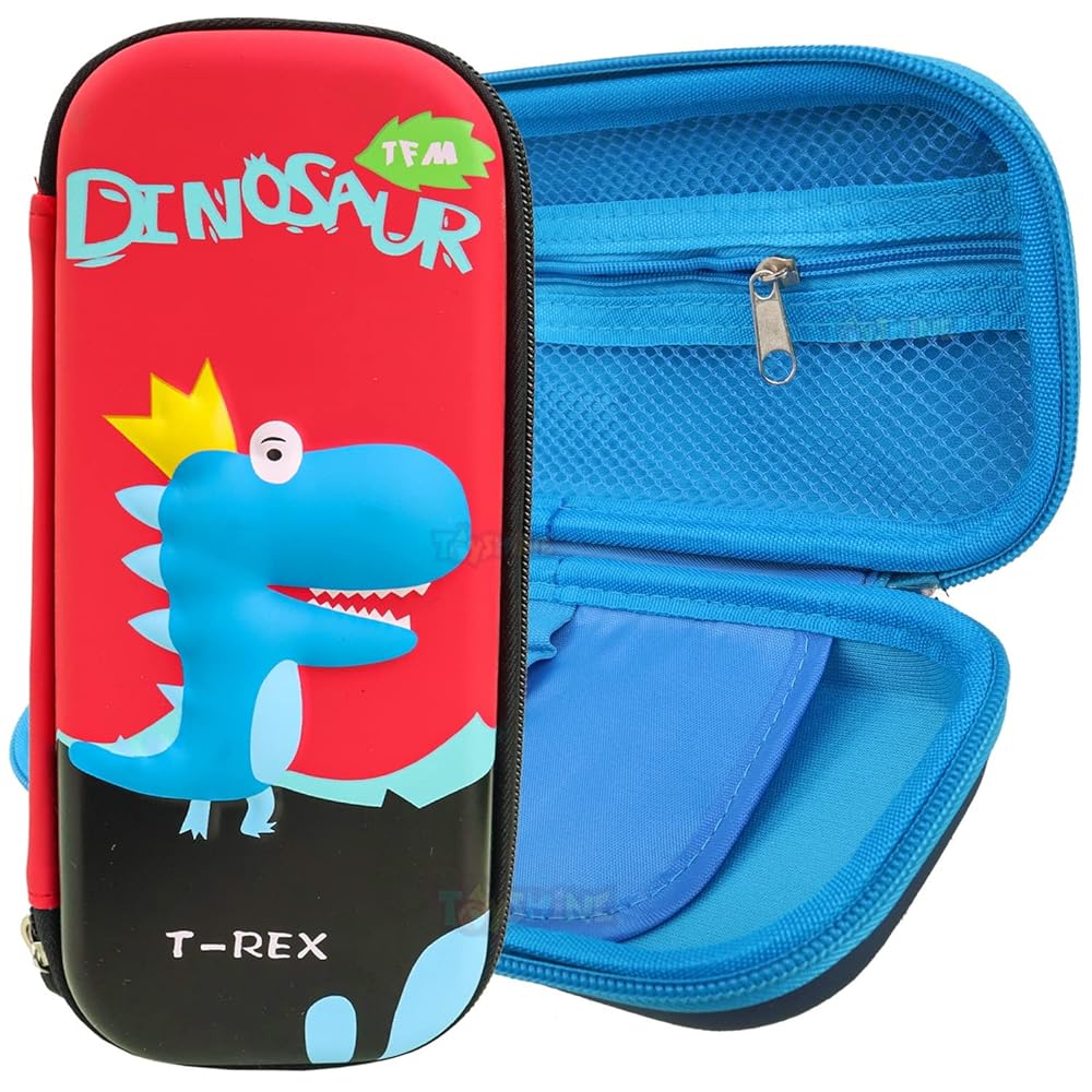 Dinosaur Hard Pencil Case Organiser