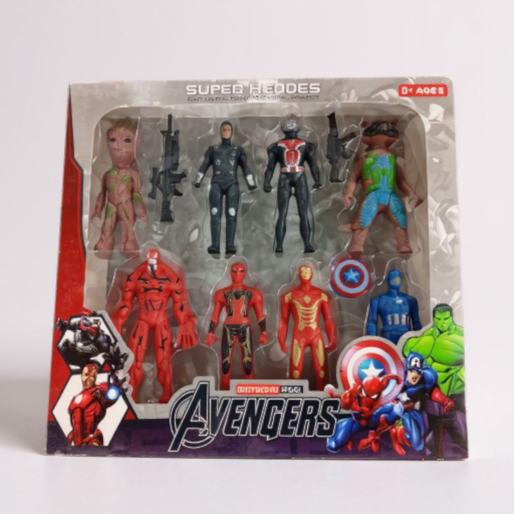 Avengers Super Heroes Action Figure Set