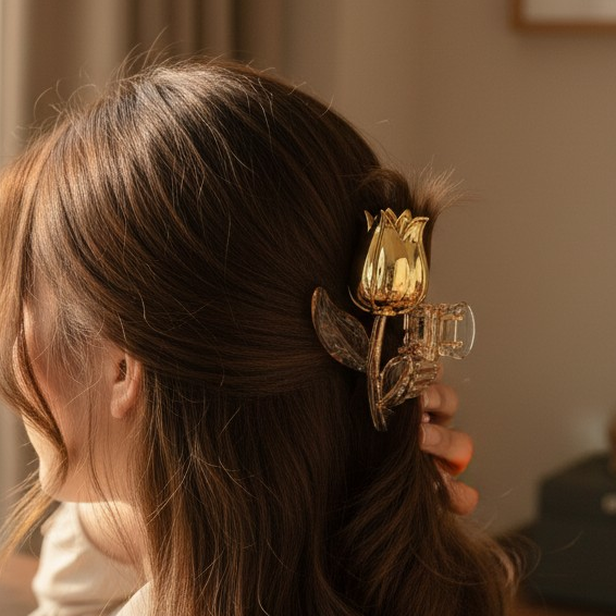 Tulip Hair Claw Catcher