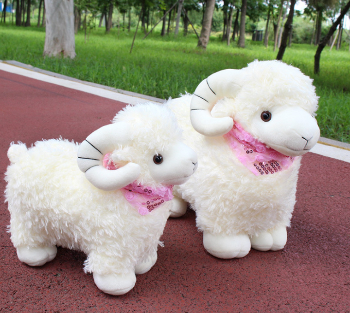 Fluffy Sheep Stuff Toy