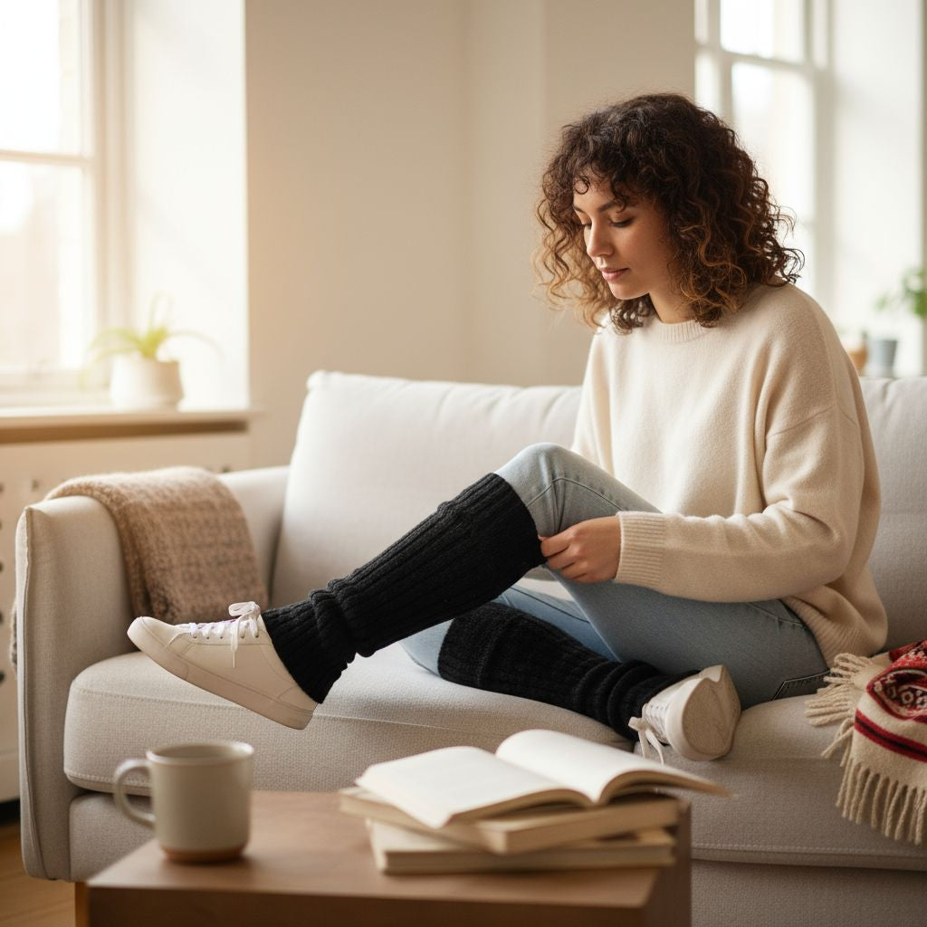 Soft Wool Warm Leg Warmer