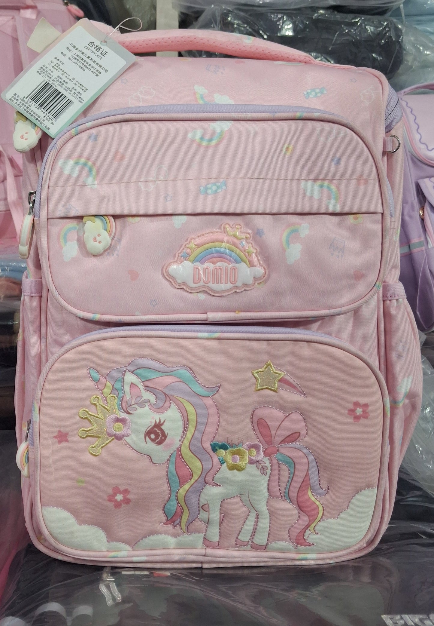 Unicorn Montessori School Bag