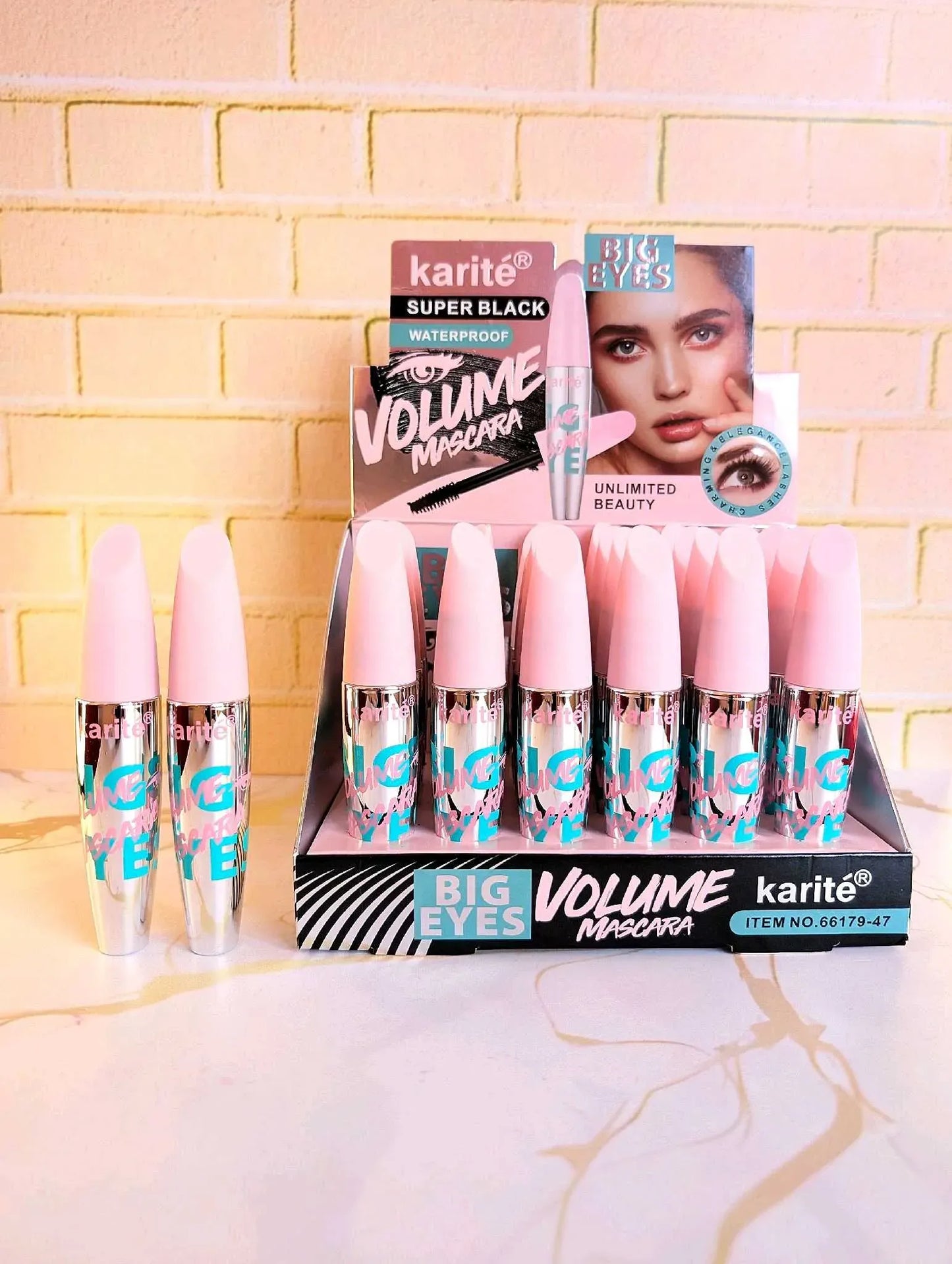 Karité Big Eyes Volume Mascara – Super Black Waterproof