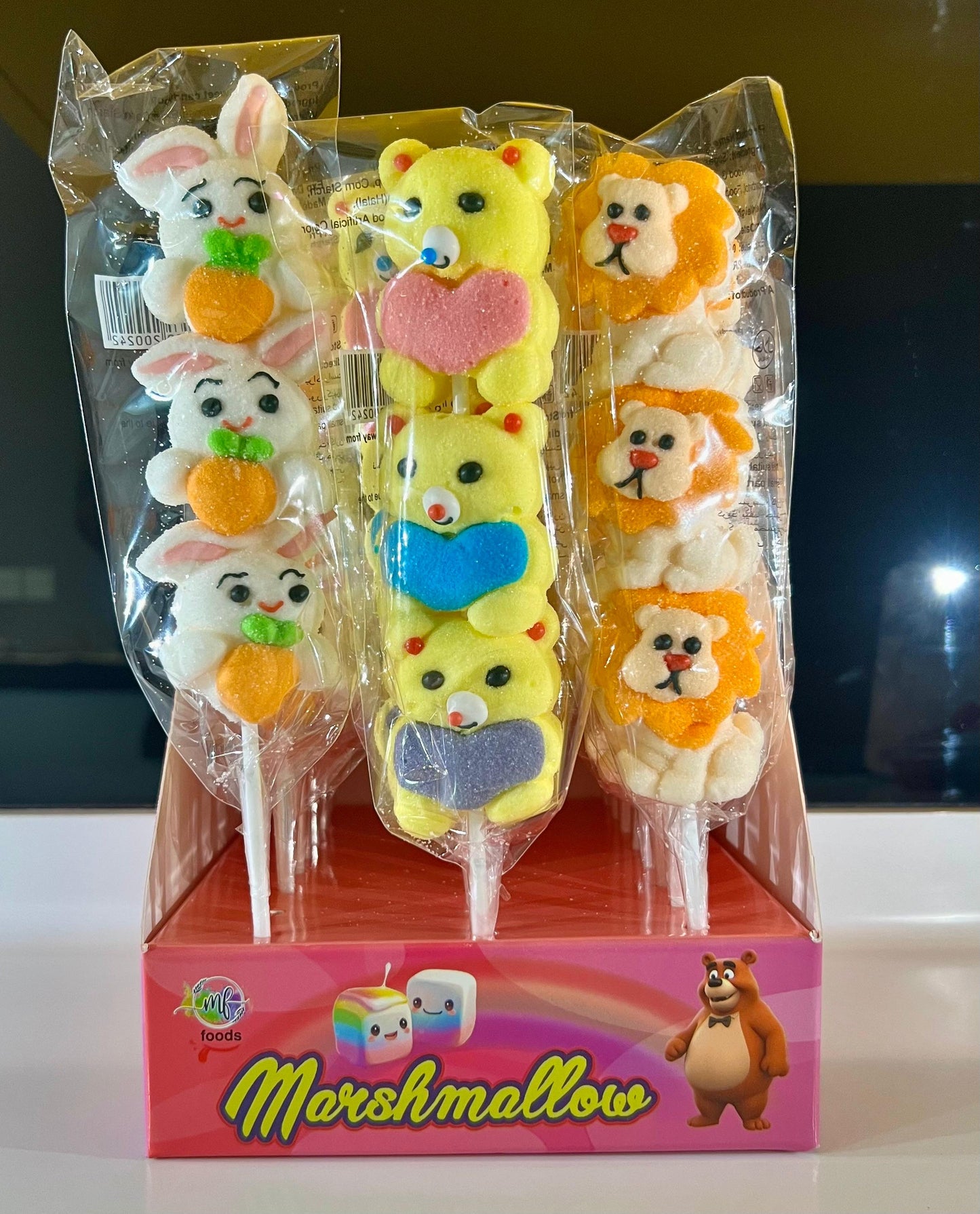 Sweet Treats Three-Step Cute Cartoon Marshmallow