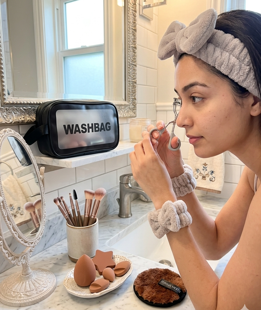 27 Items Skincare Travel Kit With Washbag
