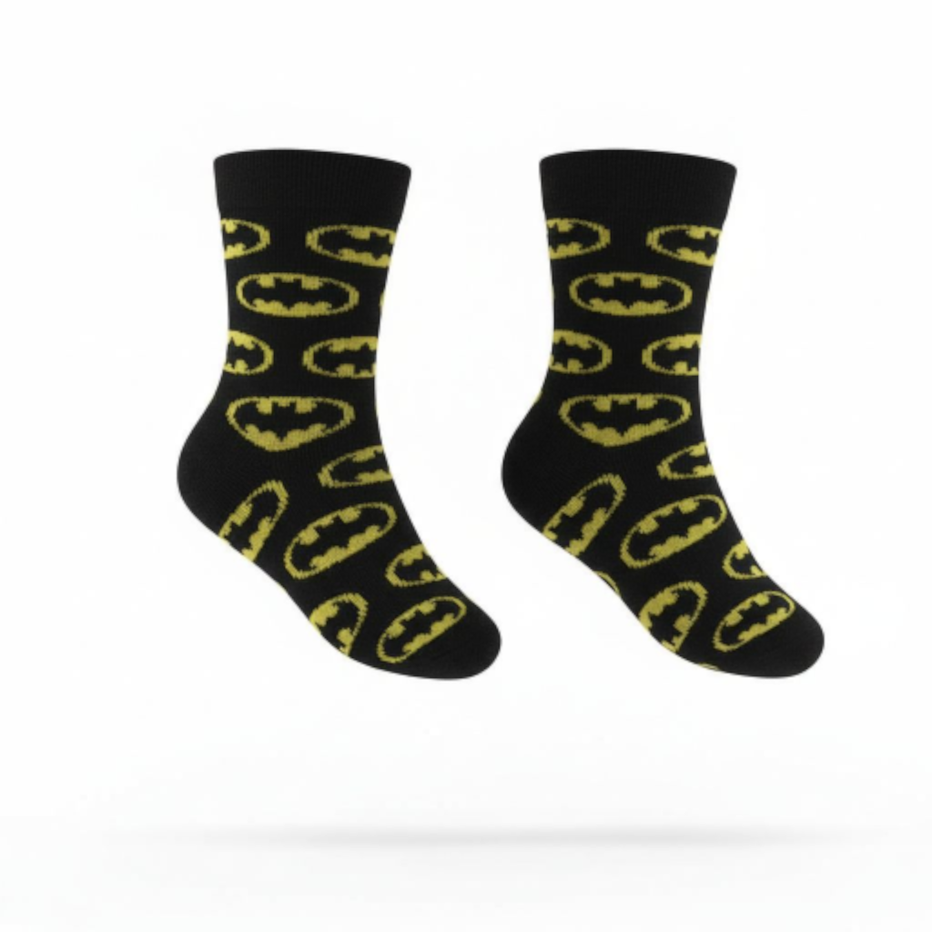 Bat Man Kids Socks