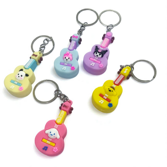 Sanrio Guitar Key Chain