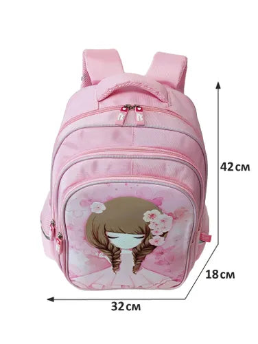 Flower Doll School Bag