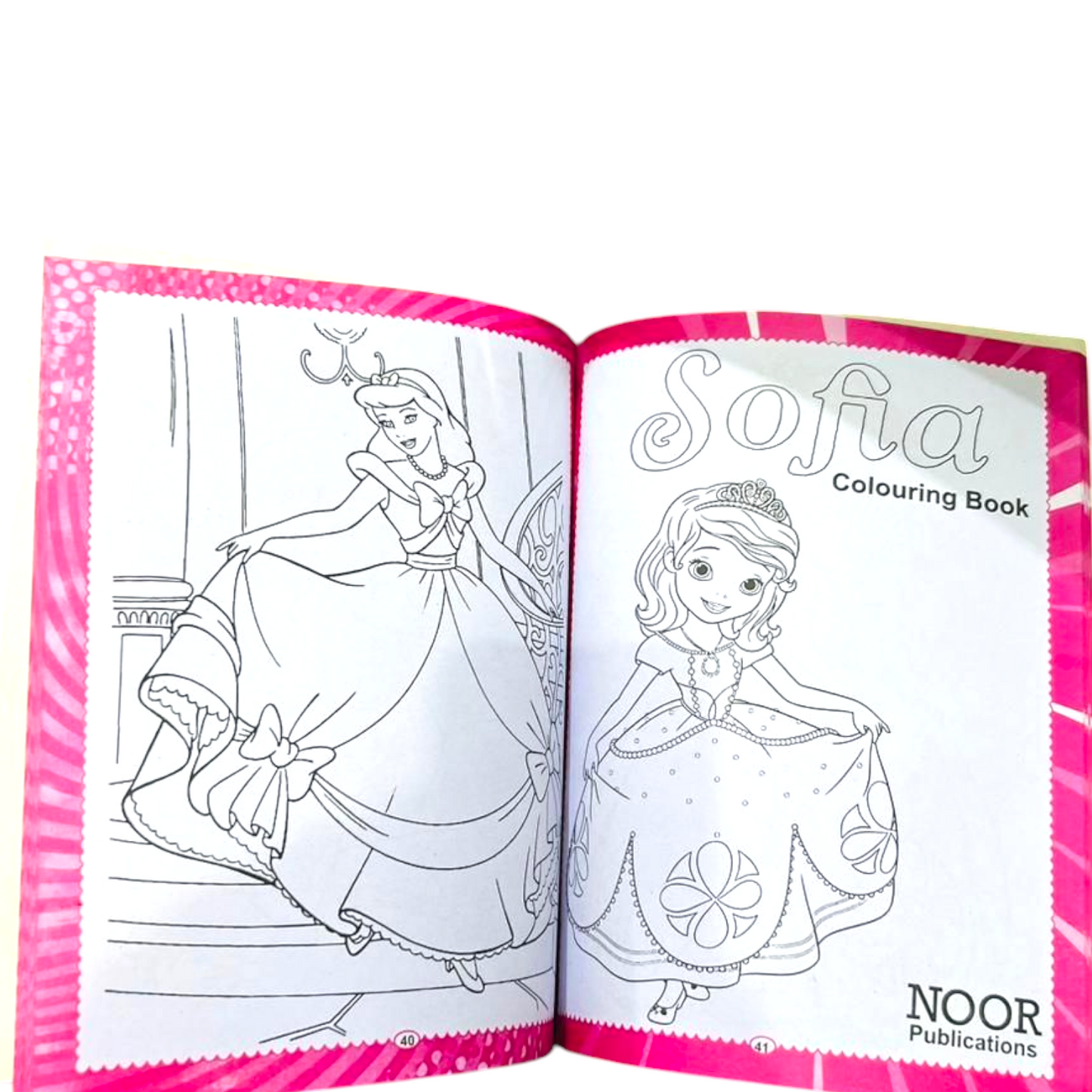 20 in 1 Characters Colouring Book