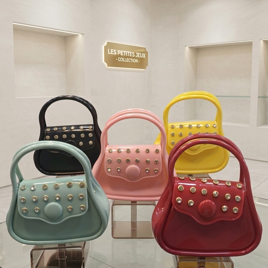 Luxury Mini Handbags for Girls – Colorful Studded Design
