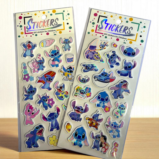 Stitch 3D Sticker Sheet
