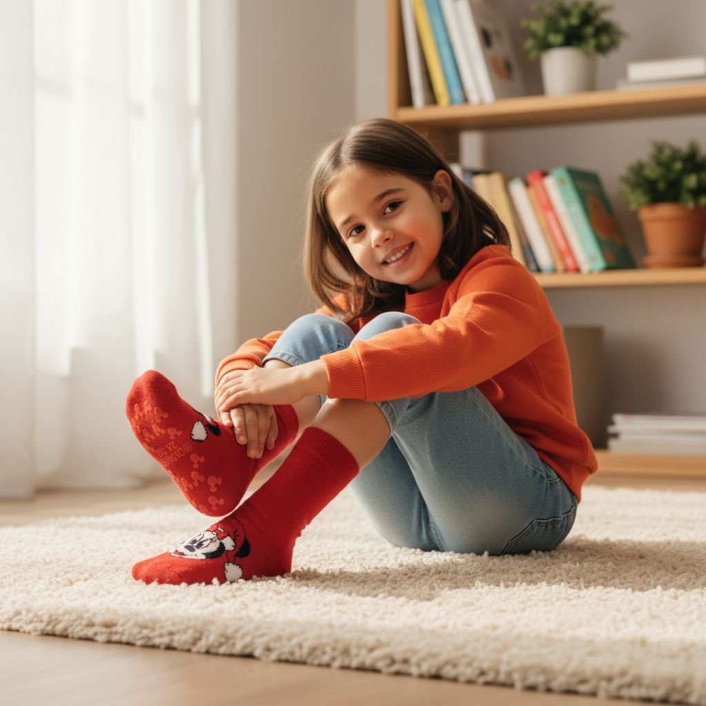 Mickey Mouse Anti Slip Socks