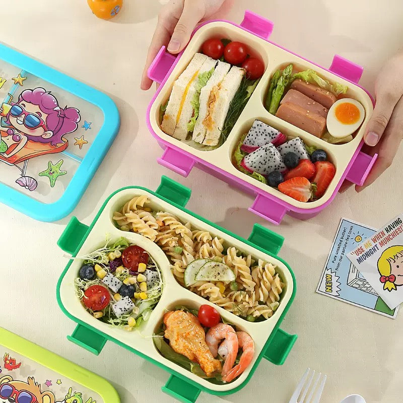Kawaii Rainbow Bento Lunch Box