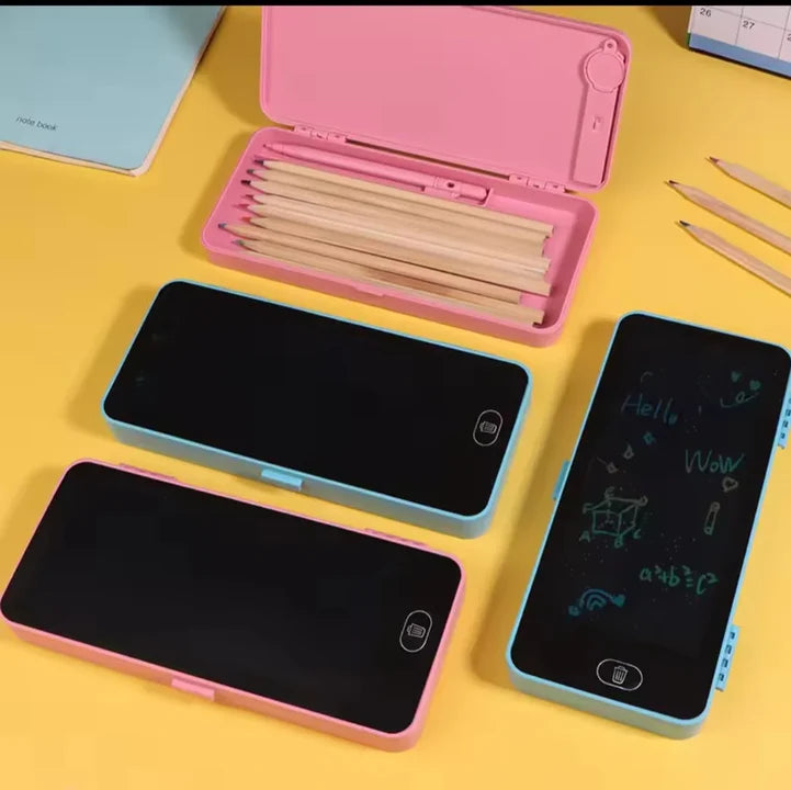 LCD Writing Tablet Pencil Box