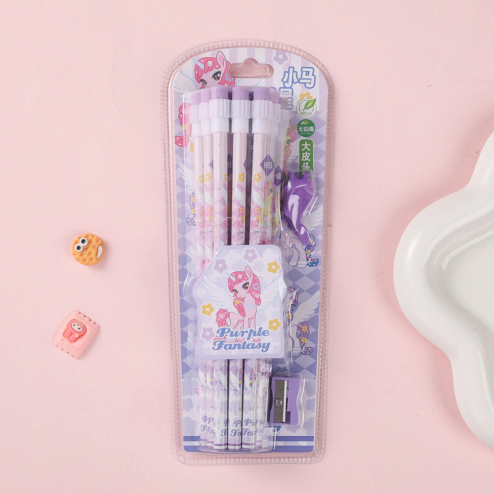 Kawaii HB Pencils Set